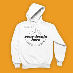 Hoodie White Frontal