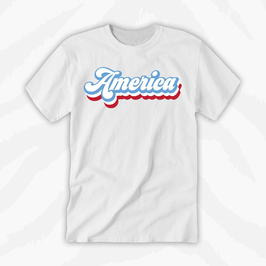 America Graphic Tee Holiday