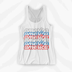 America Repeat Graphic Tank Holiday